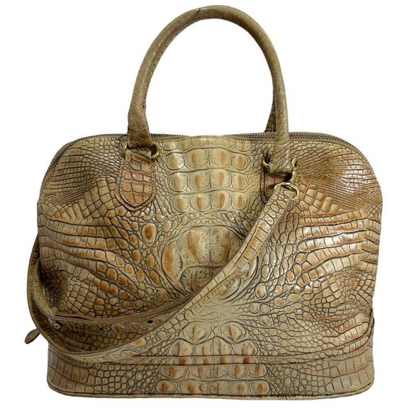 Brahmin Vivian Dome Bag Almond - Picture 16 of 16